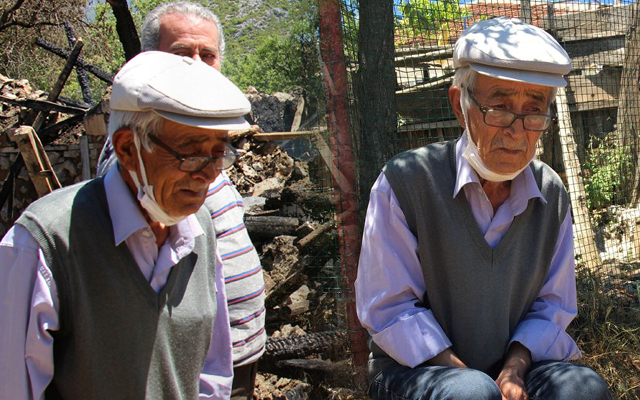 Burdur'da yaşlı adam gözyaşlarına boğuldu sözleri yürek burktu