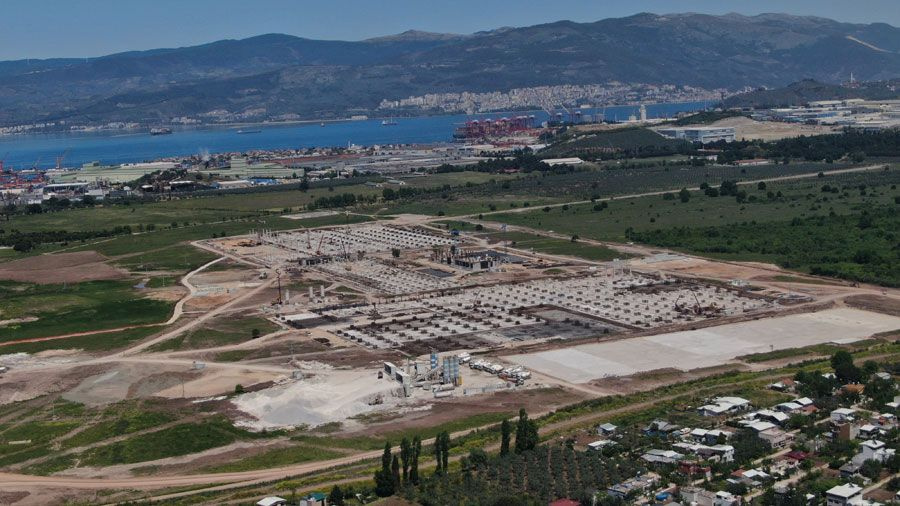 Türkiye'nin otomobili TOGG gün sayıyor havadan görüntülenen tesiste son durum açıklandı
