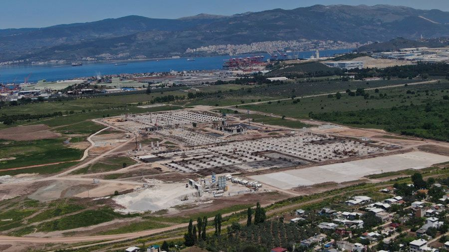 Türkiye'nin otomobili TOGG gün sayıyor havadan görüntülenen tesiste son durum açıklandı