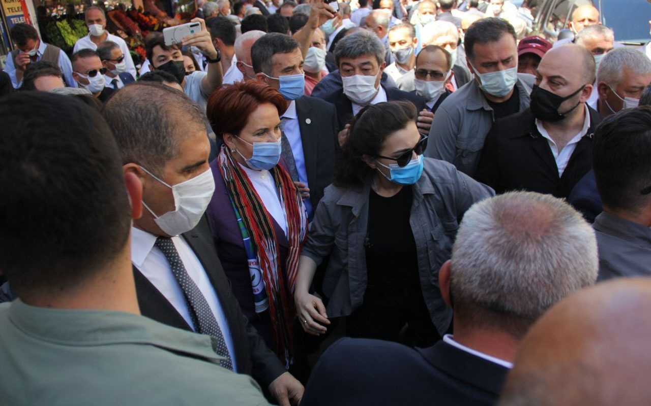 İYİ Parti Genel Başkanı Meral Akşener, Rize'de protesto edildi