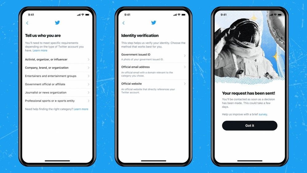 Twitter yeniden hesap doğrulamaya başlıyor mavi tikler geliyor