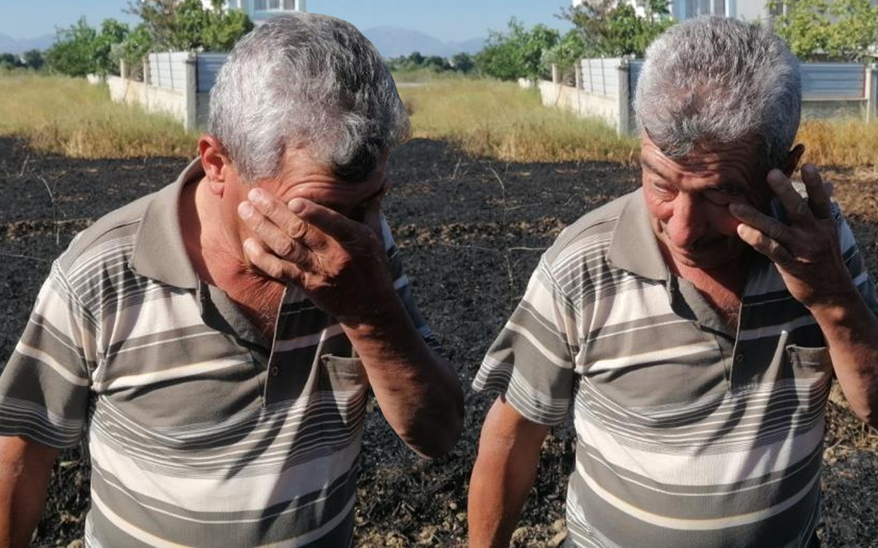 Antalya'da acı haberi duydu! Görünce gözyaşlarına boğuldu