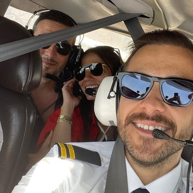 Kilo verince iş bulamayan Ümit Erdim pilot oldu ilk yolcuları bakın hangi ünlüler