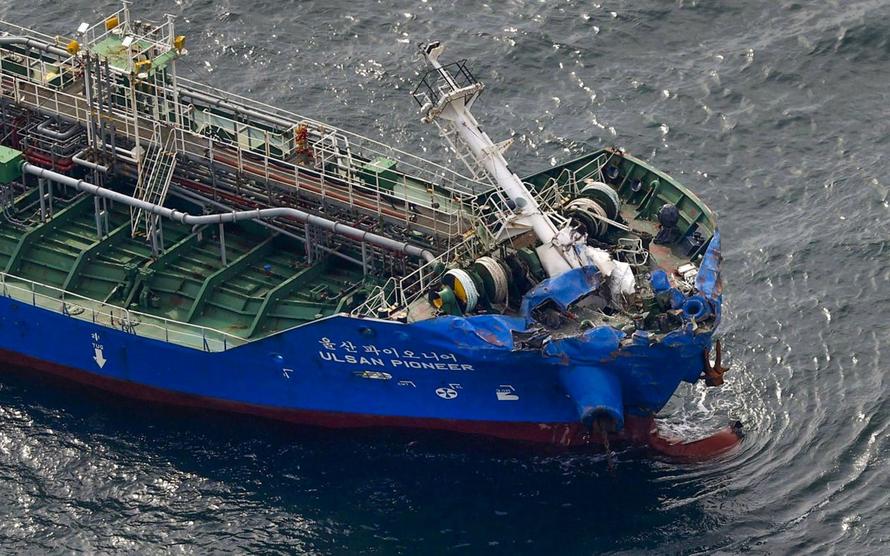 Japonya'da kargo gemisi battı! 3 kişi kayıp