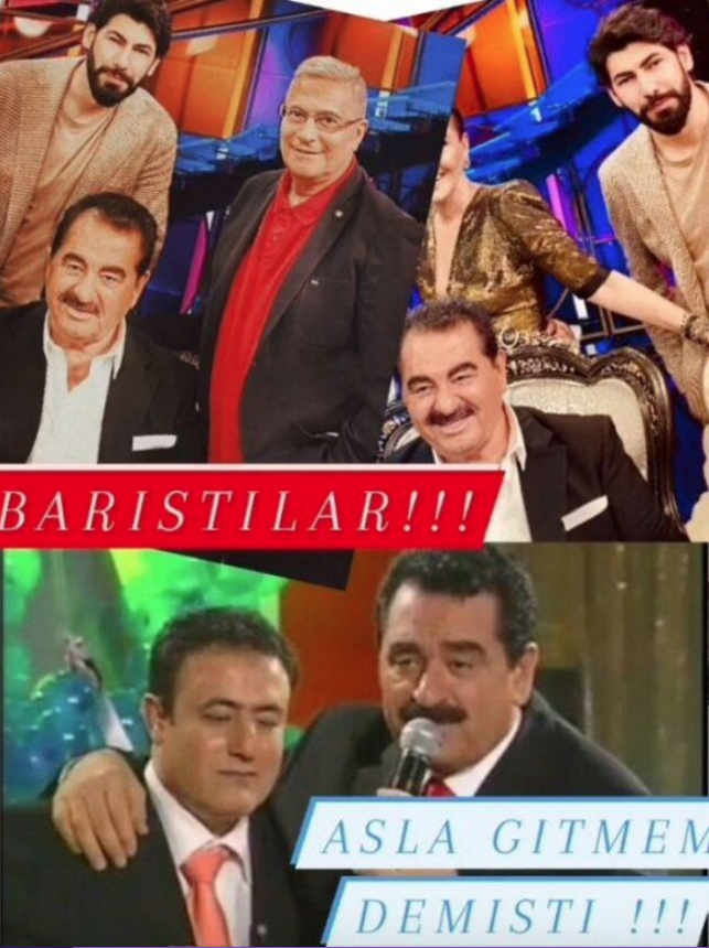 Mahmut Tuncer sözünü çiğnedi İbrahim Tatlıses'in İbo Show'una katılacak