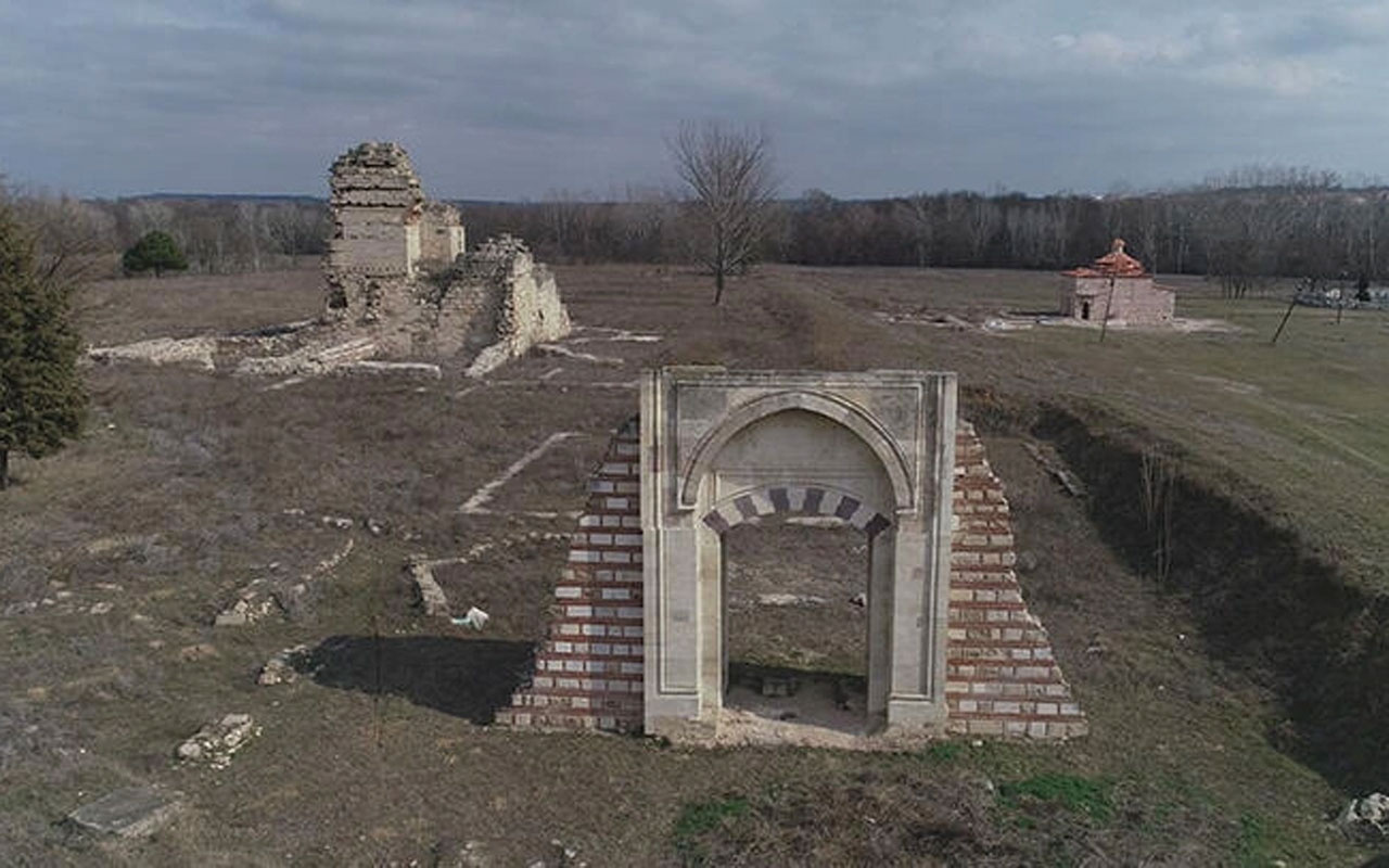 Edirne Yeni Sarayı'nın toprak altında kalan bölümleri jeoradar taramasıyla tespit edilecek