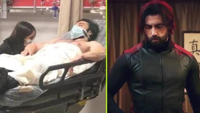 Akıncı dizisinin dövüş sahnesi hastanede bitti Çağrı Erceber'in alnı kırıldı