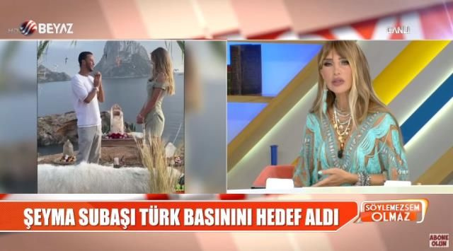 Şeyma Subaşı yine Türk basınını hedef aldı Seren Serengil demediğini bırakmadı