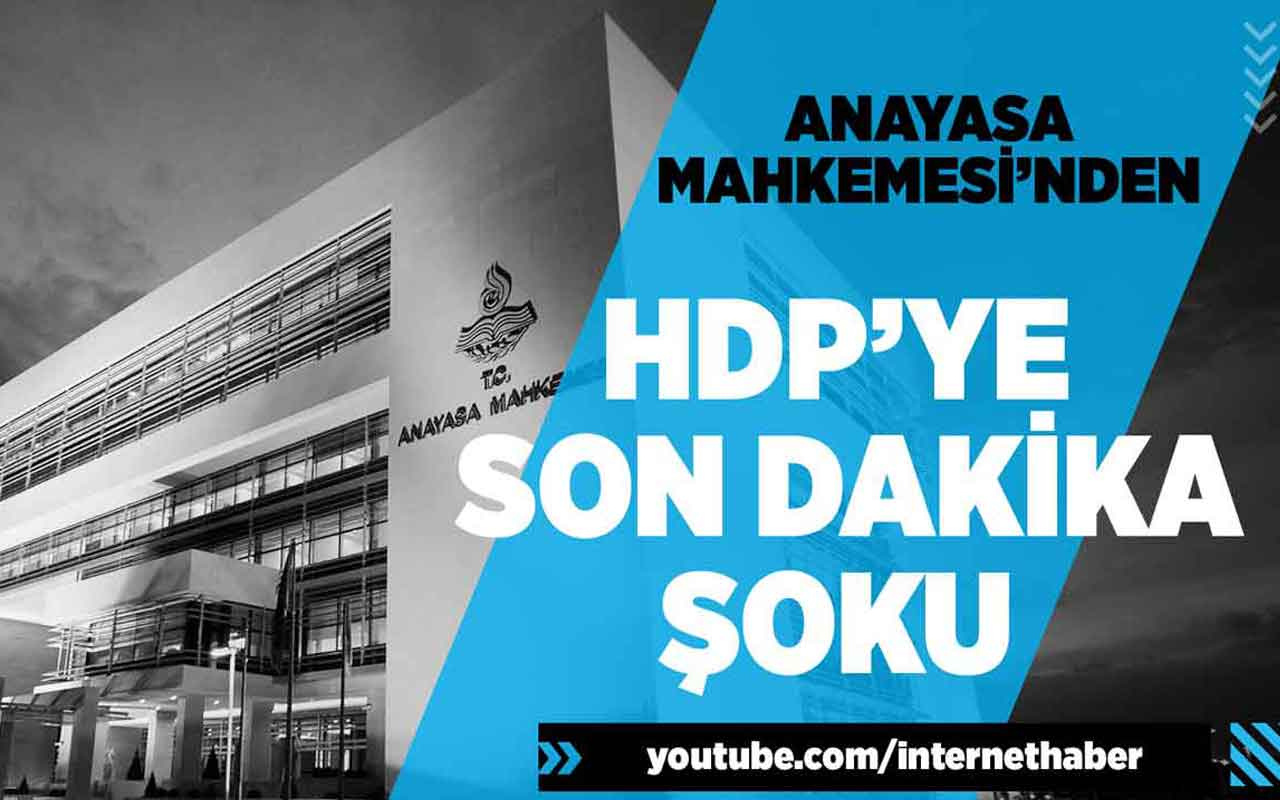 HDP kapatılıyor mu? Cumhuriyet Başsavcısı Bekir Şahin açıkladı