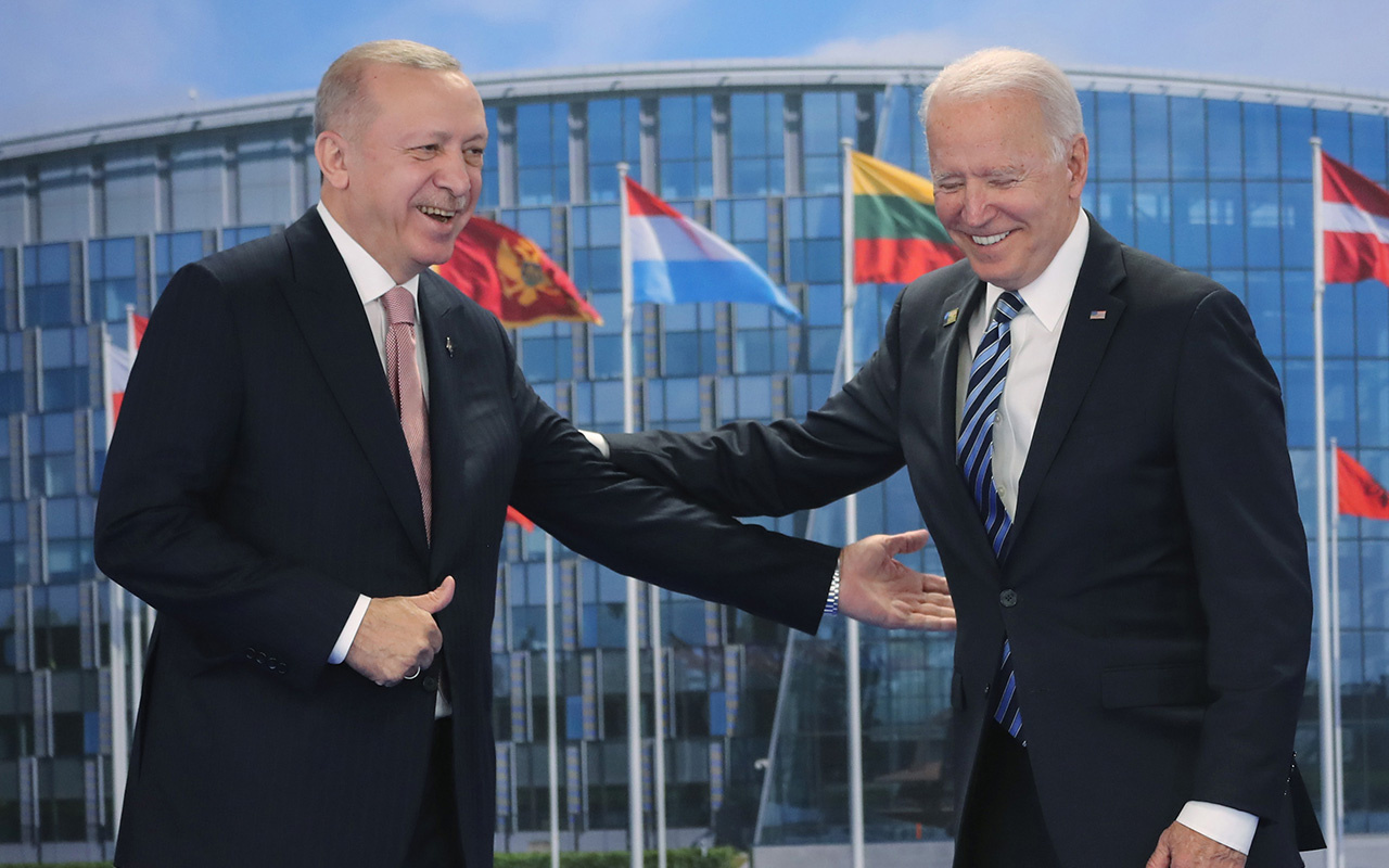 Cumhurbaşkanı Erdoğan ile Biden'den NATO Zirvesi'nde tarihi görüşme