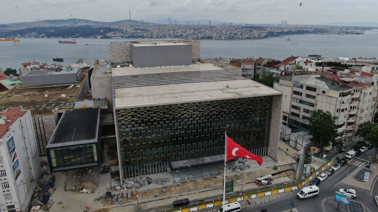 Atatürk Kültür Merkezi'nin ilk fotoğrafları yayınlandı