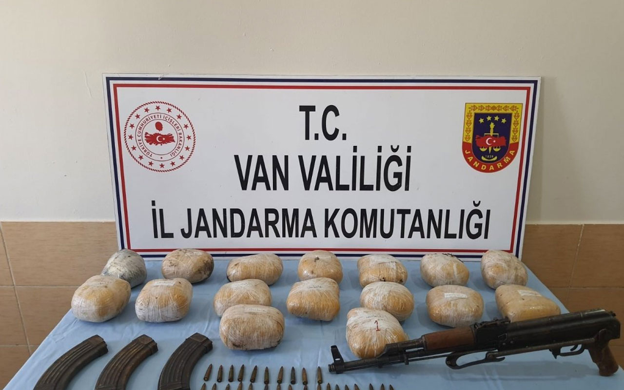 Van kırsalında PKK/KCK operasyonu: Uyuşturucu ve silah bulundu