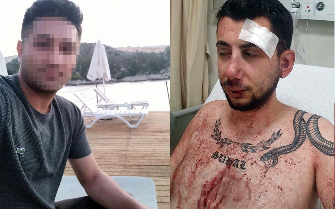 Konya'da eski sevgilisinin evini bastı karşılaştığı kişiye muştayla saldırdı