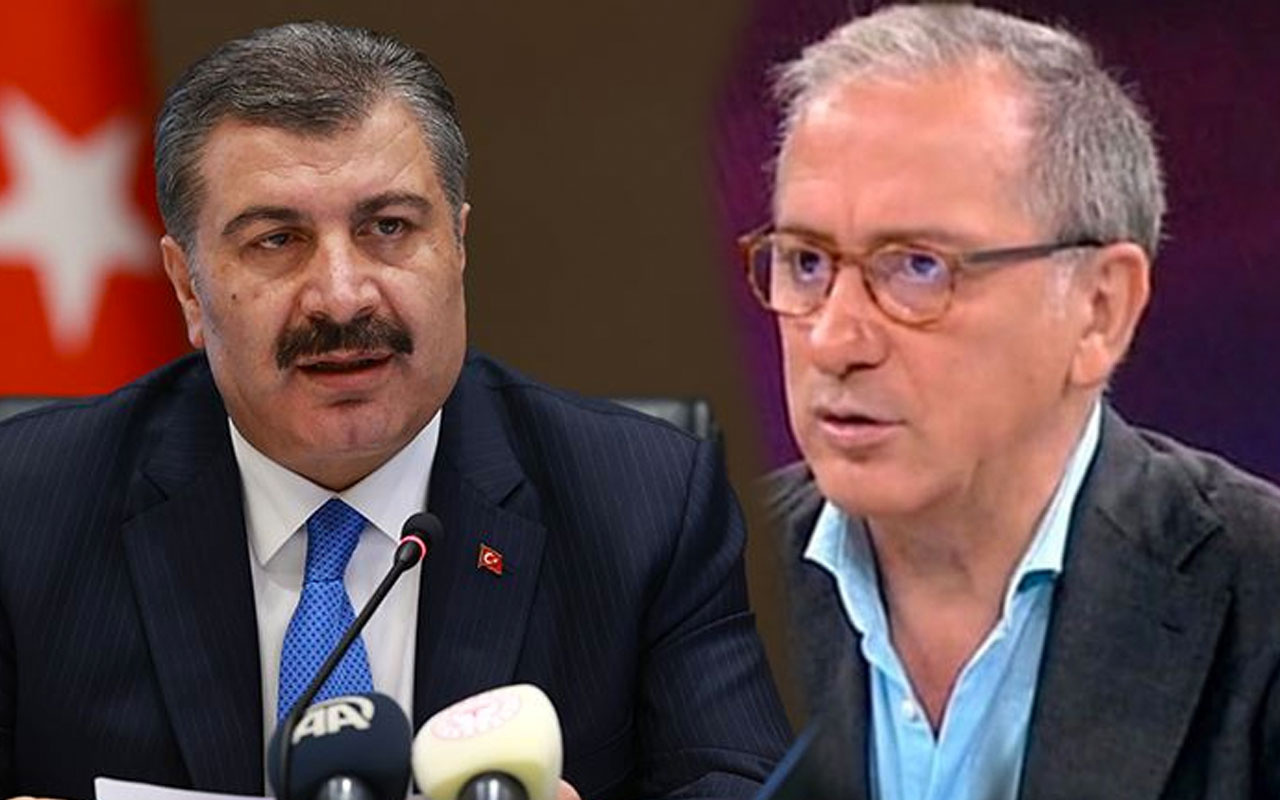 Fatih Altaylı Sağlık Bakanı Fahrettin Koca'dan özür diledi