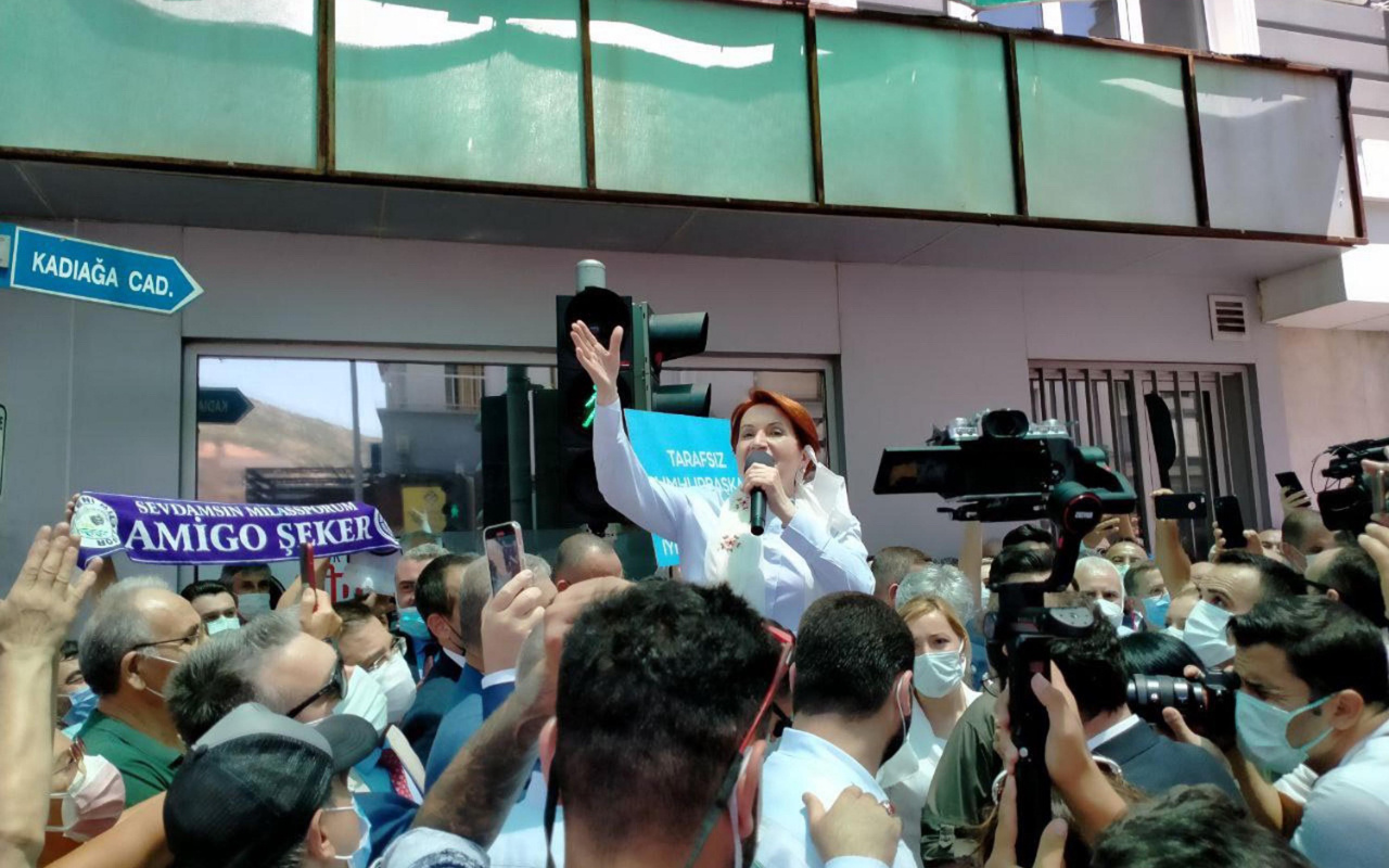 Meral Akşener'den Cumhurbaşkanı Erdoğan'a 'yumurtanın çıktığı kap' göndermesi