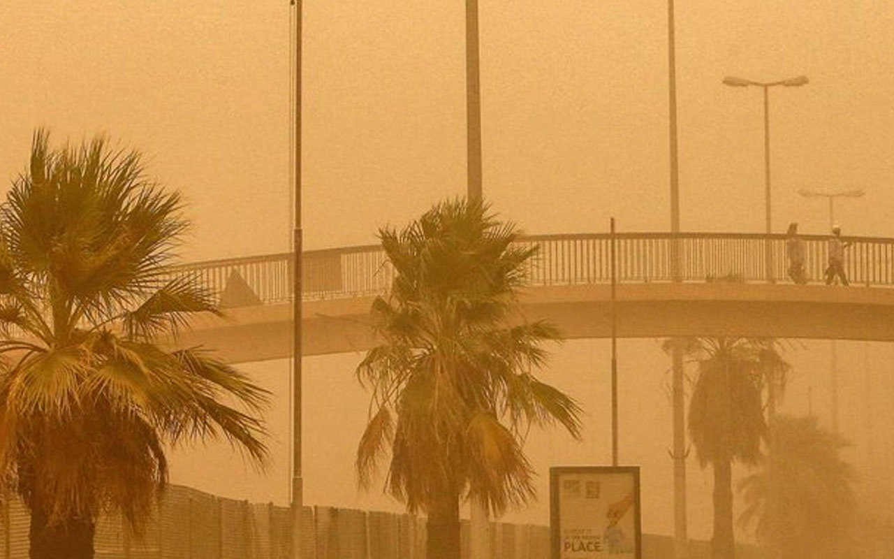 'Kuveyt çok güzel' deyip kum fırtınasından yakınan adam tutuklandı