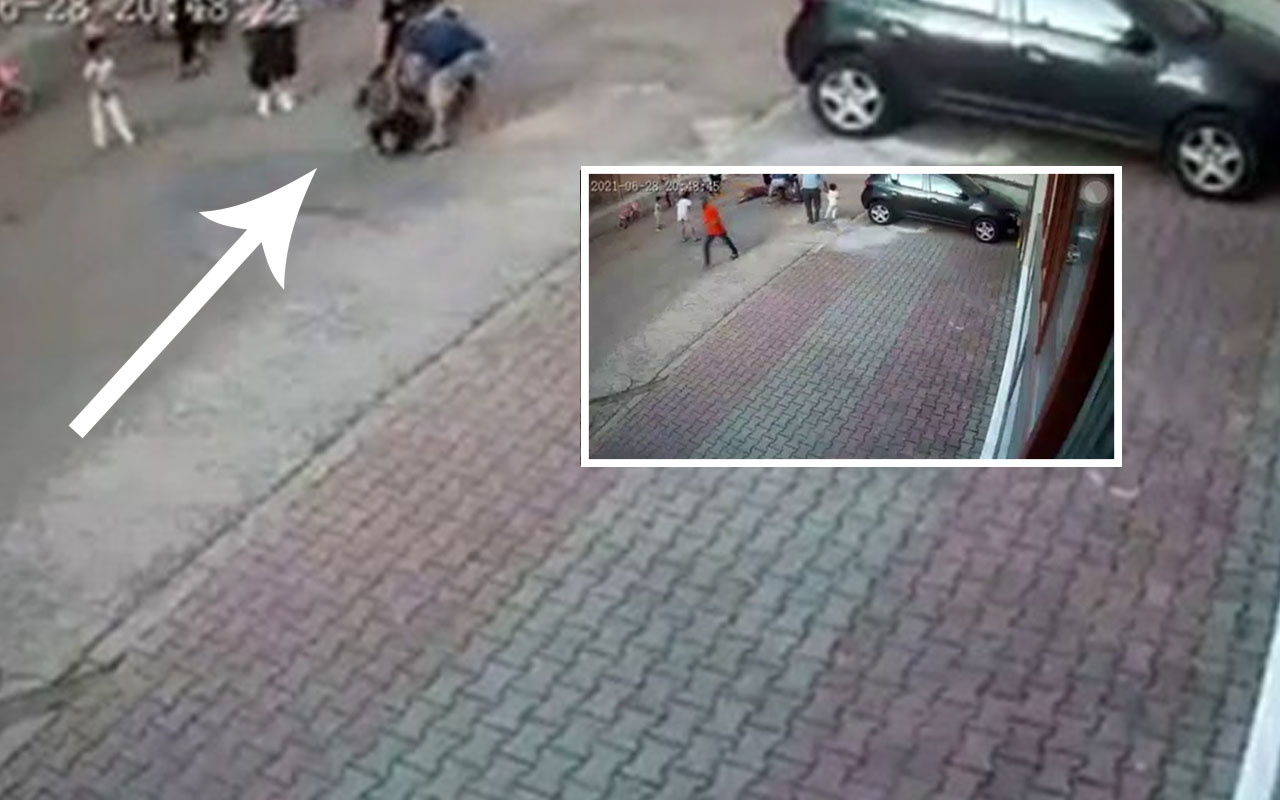 9 yaşındaki çocuk kabusu yaşadı! Kartal'da pitbull saldırısı kamerada