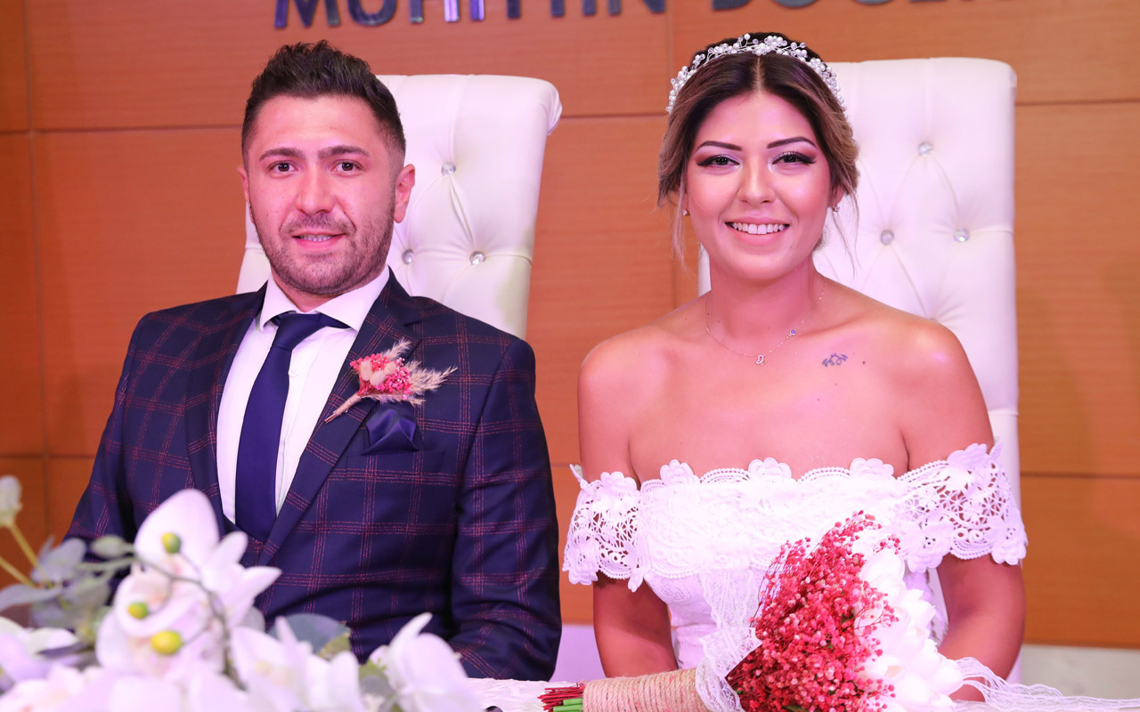 Antalya’da Muhittin Böcek, Covid-19 sürecinde söz verdiği hemşiresinin nikahını kıydı