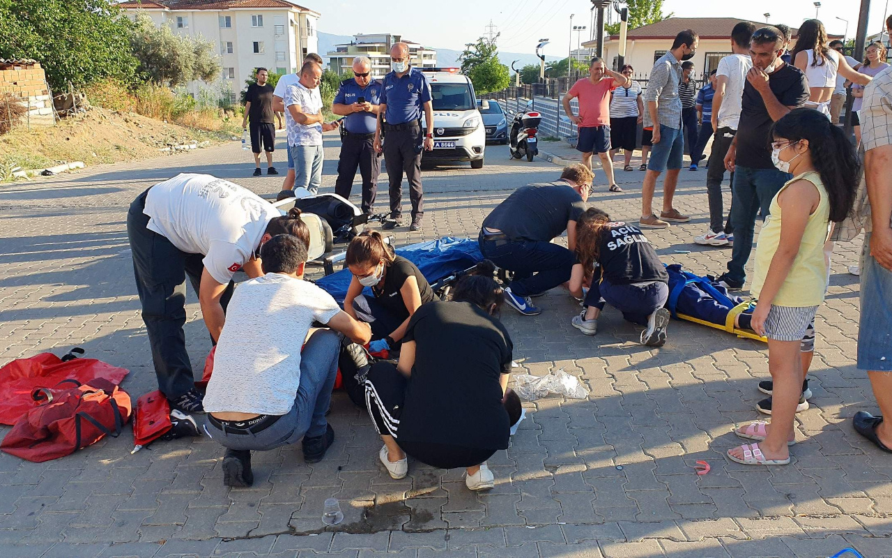 Aydın'da çocukların elektrikli bisikletle gezisi faciayla sonuçlandı
