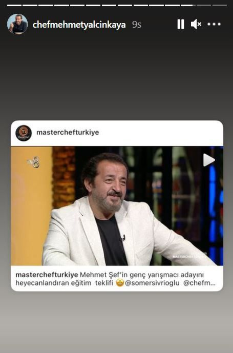 Tv8 Masterchef 2021 reyting sıralamasında birinci oldu Somer Şef Instagram'da paylaştı