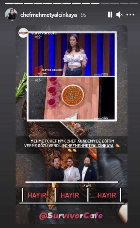 Tv8 Masterchef 2021 reyting sıralamasında birinci oldu Somer Şef Instagram'da paylaştı