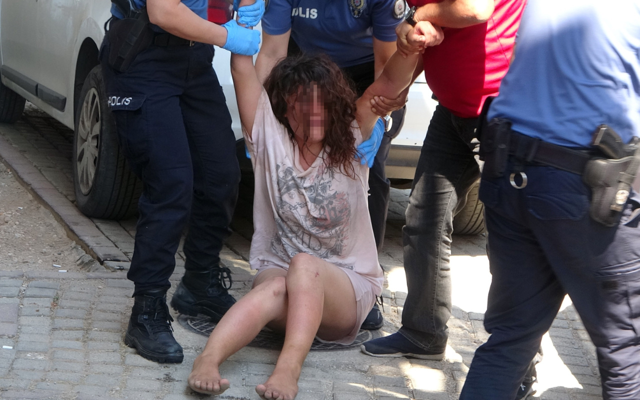 Antalya'da kömürlüğe girince şok oldu! Gizemli kadın polisi alarma geçirdi