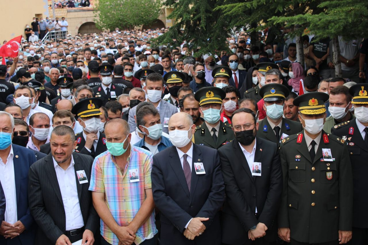 Şehit astsubay Cihan Çiftçibaşı'ya Nevşehir'de veda! Annenin feryadı içleri acıttı