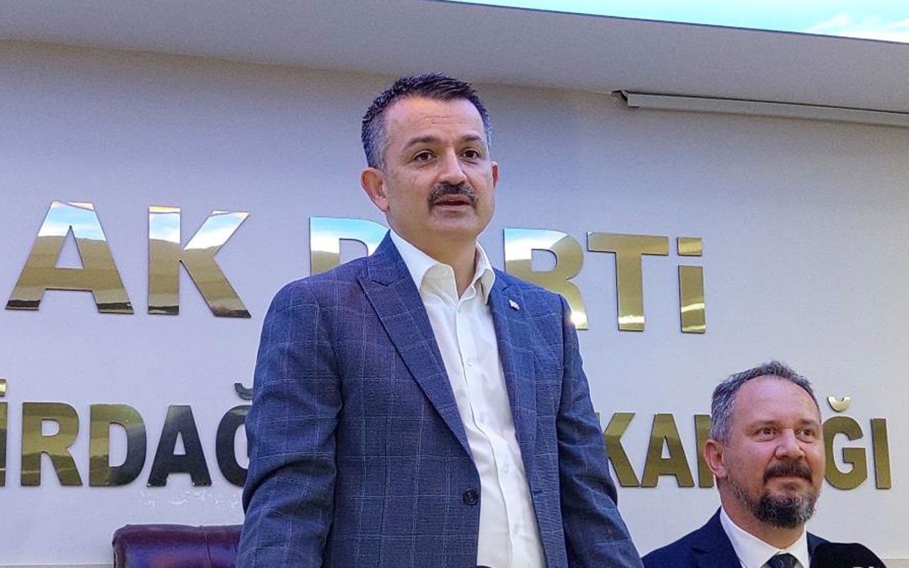 Tarım ve Orman Bakanı Bekir Pakdemirli'den muhalefete Kanal İstanbul tepkisi