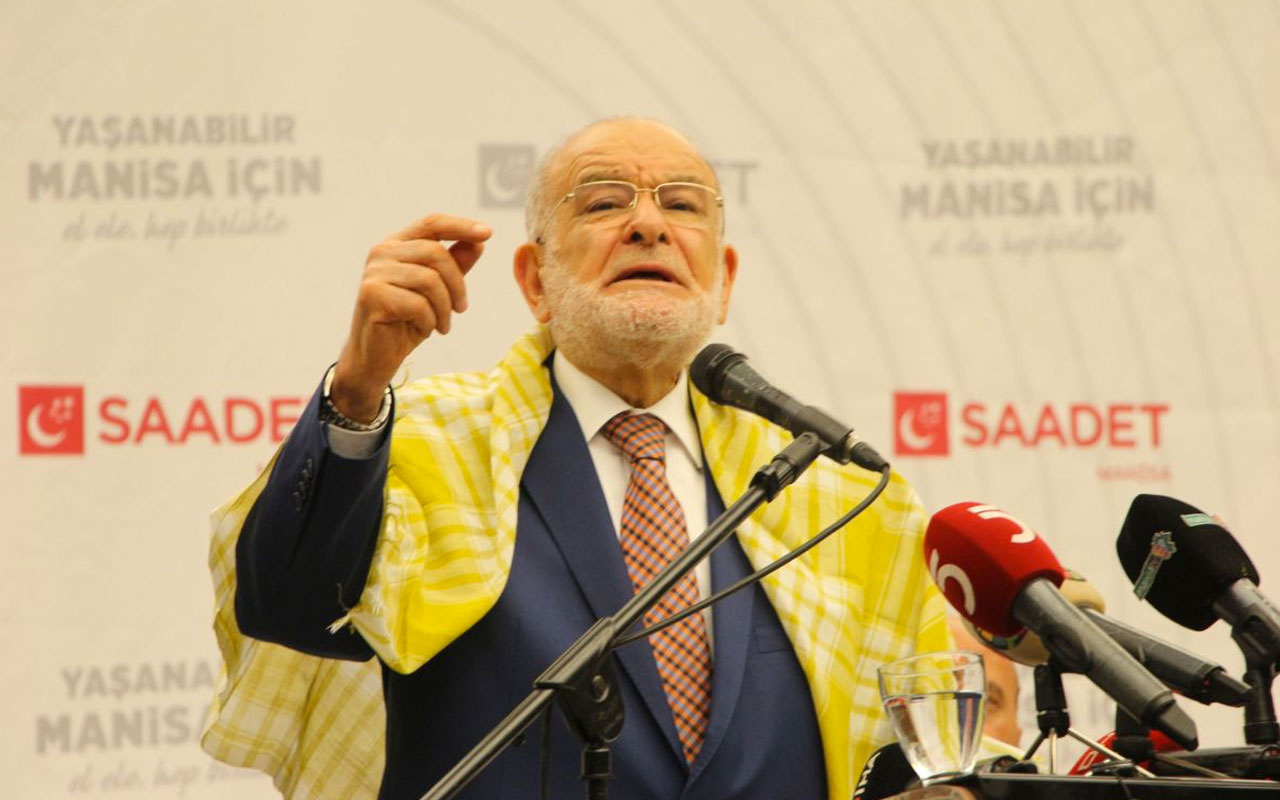 Saadet Lideri Temel Karamollaoğlu'ndan erken seçim açıklaması