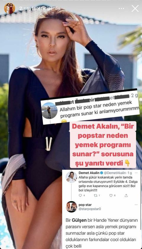 Demet Akalın'dan 'Gelinim Mutfakta'yı ti'ye alanlara cevap: 4. dalga geldiğinde evde izlersin...