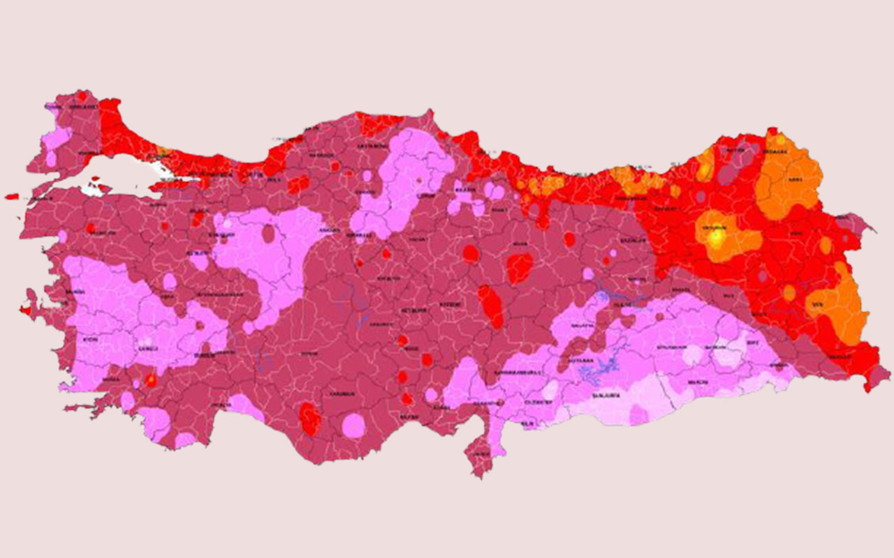 Meteorolojiden son uyarı: Kavrulacağız! Gün gün sıcaklık haritası yayınlandı mor bölgeler çok dikkat