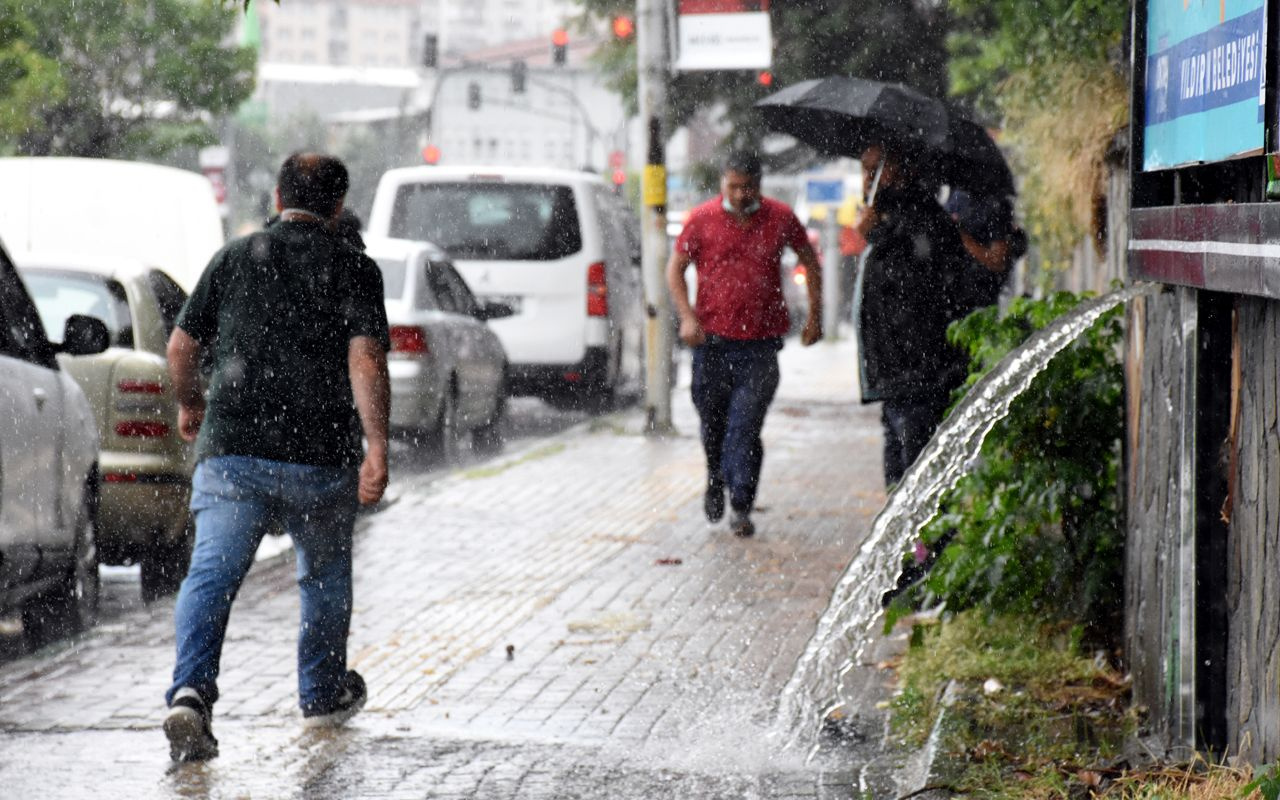 Meteoroloji'nin 14 Temmuz hava raporu! Sağanak geliyor İstanbul ve Kocaeli de listede