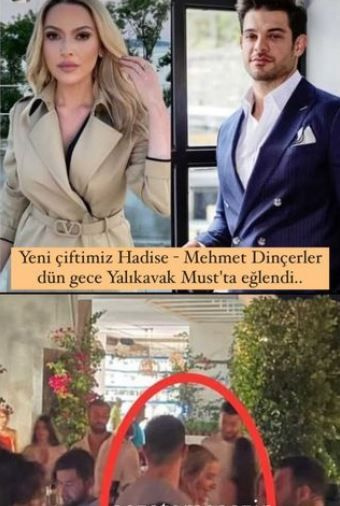 Hadise'nin yeni sevgilisi Mehmet Dinçerler'den olay yorum!