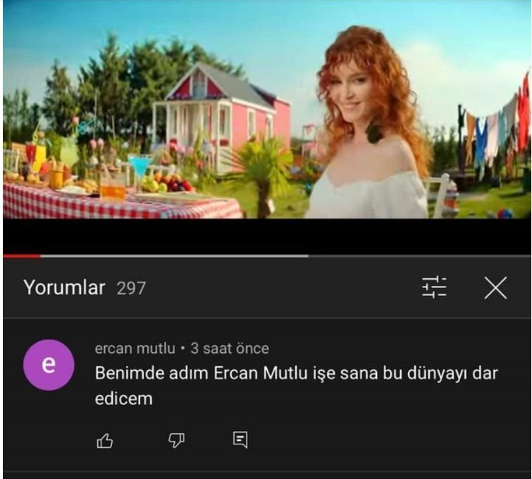 Şarkıcı Gülden'in YouTube'daki klibinin altında eski kocasından olay tehdit yorumları!