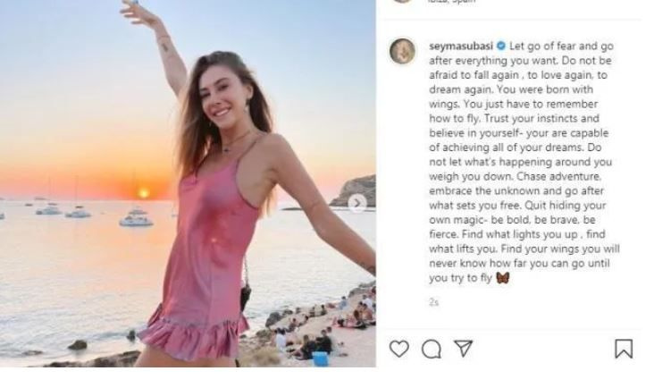 Şeyma Subaşı'dan Mısırlı sevgilisi Mohammed Alsaloussi'ye Instagram'dan gönderme!