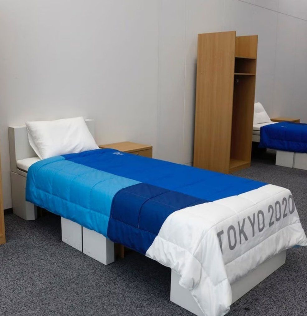 Tokyo Olimpiyatlarında antiseks yatak! Her şey korona önlemleri için!