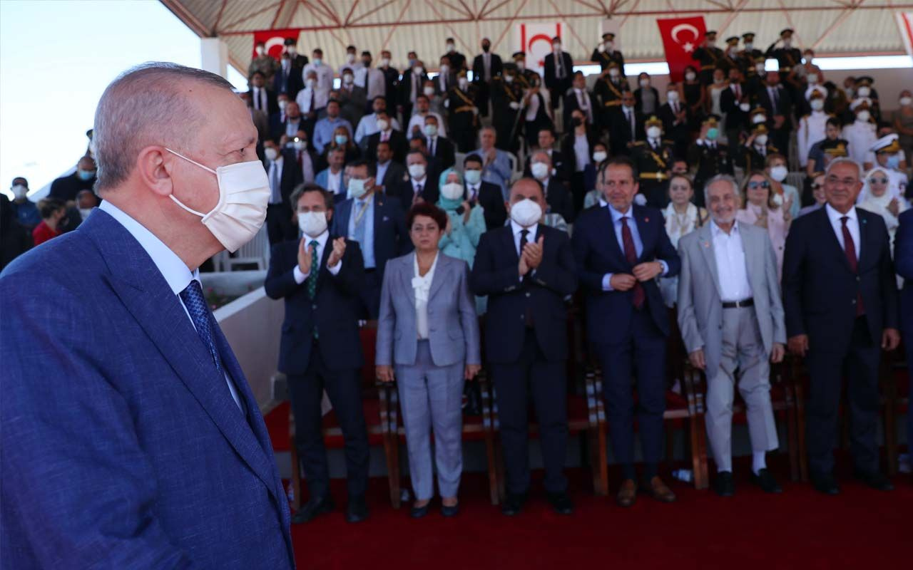 Erdoğan Barış Harekatı yıl dönümü törenlerine katıldı