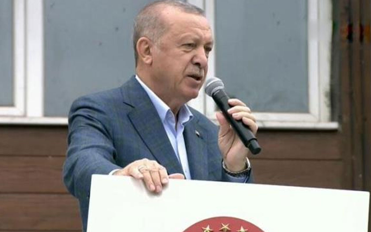 Cumhurbaşkanı Erdoğan'dan felaketin yaşandığı Rize'de konut müjdesi!