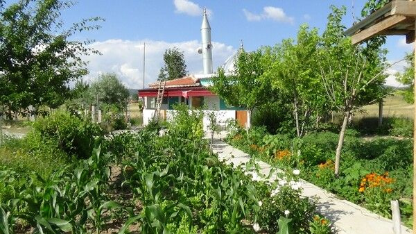 Kütahya'da bahçedeki bu yazıyı görenler şaşkına döndü: Son nefesime kadar...