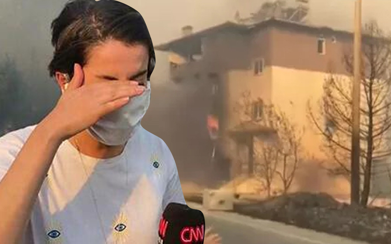 CNN Türk ekibi Antalya Manavgat'ta alevler arasında kaldı: O an öldüğümüzü düşündük