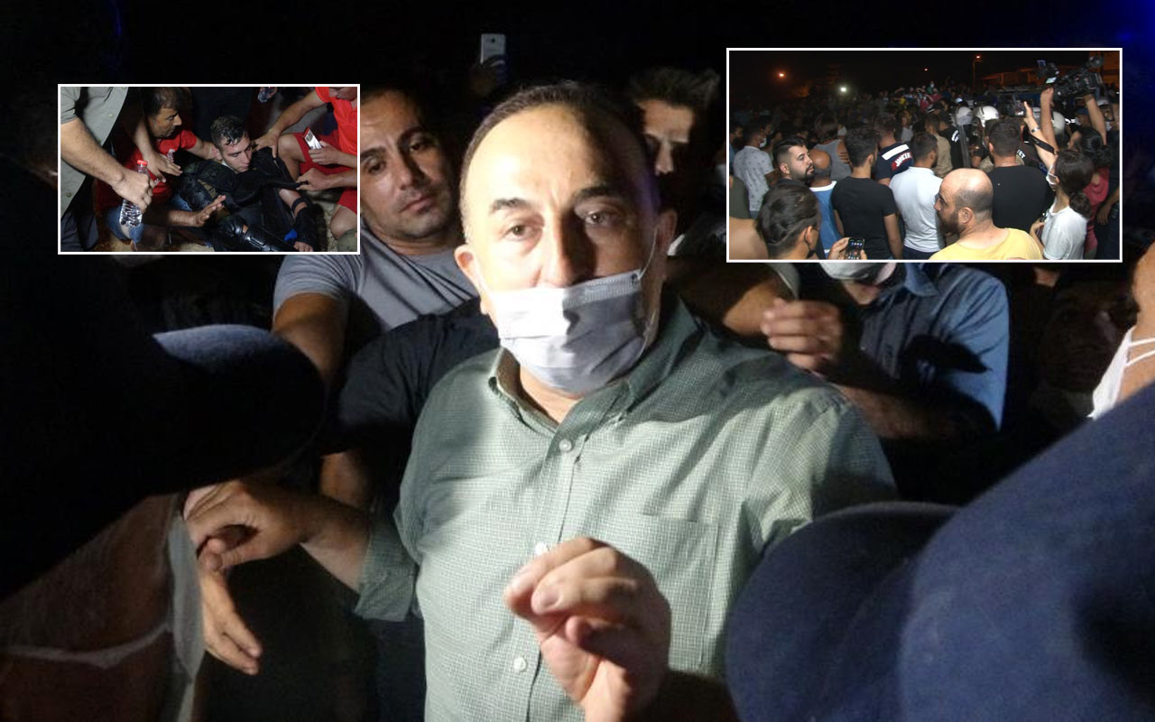 Mevlüt Çavuşoğlu Manavgat'taki olaylı geceyi anlattı