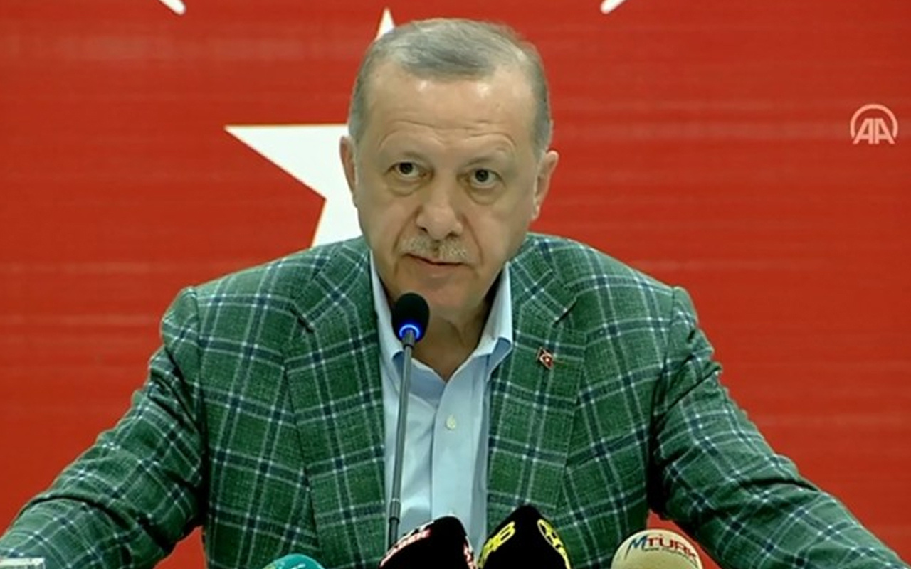 Cumhurbaşkanı Erdoğan: Ormanlarımızı yakanları bulup ciğerlerini yakmak boynumuzun borcudur