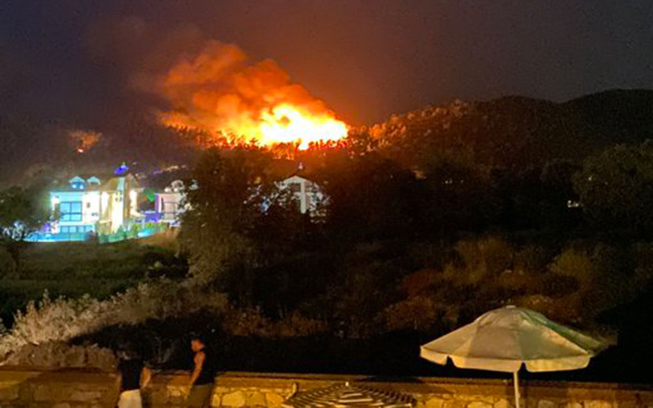 Fethiye'yi de yaktılar! Turizm cenneti Ölüdeniz'de yangını molotof kokteyli mi başlattı