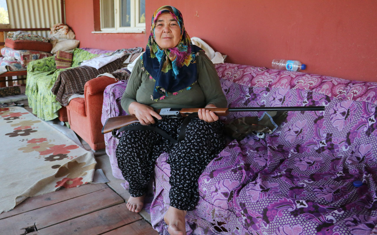 Yangının ortasında annesiyle kalan kadın: Tüfeğim yanımda olsa kendimi öldürecektim