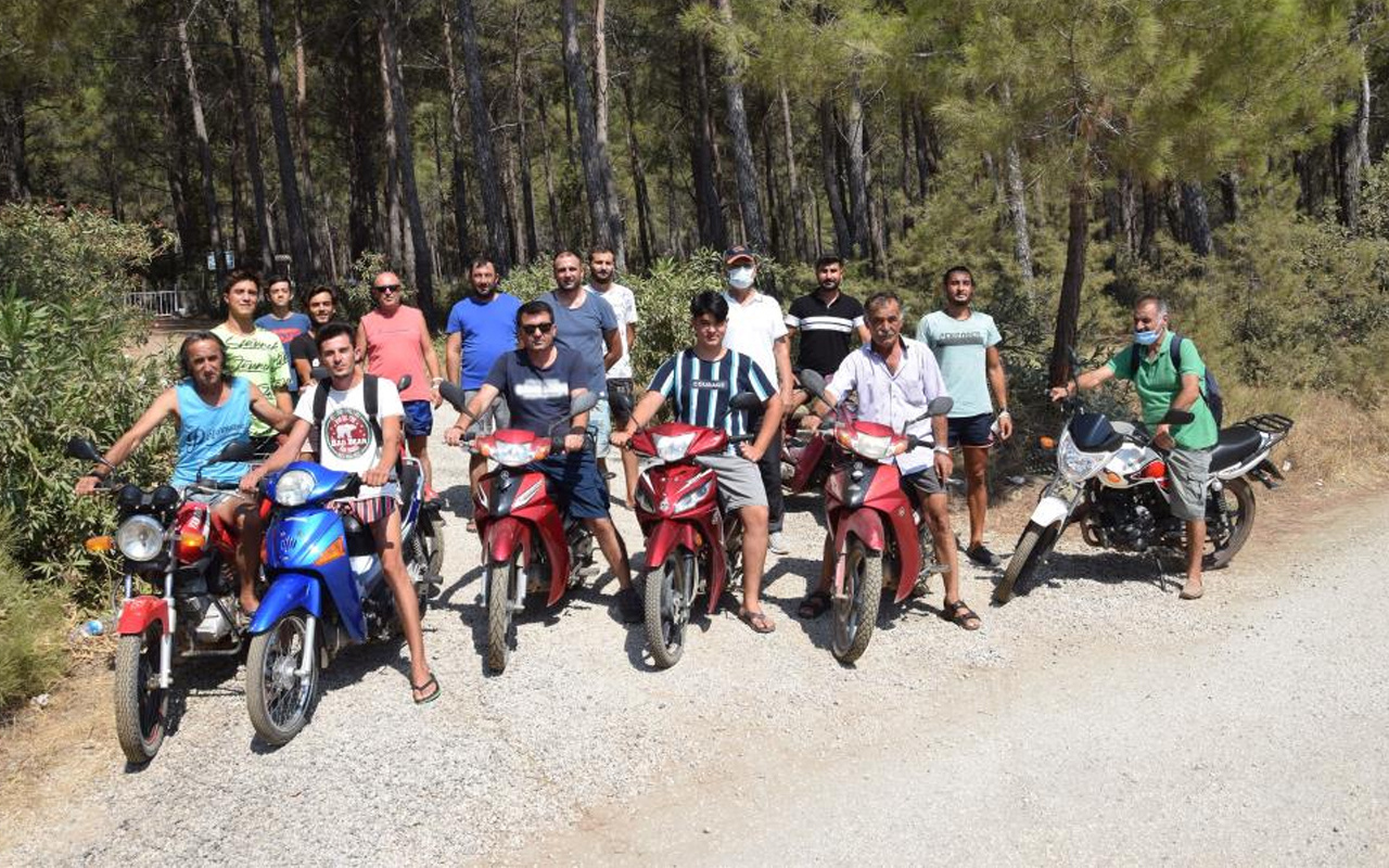 Antalya Kumluca'da 80 genç bir oldu! Paraşüt ve paramotorlarla ormanları koruyorlar