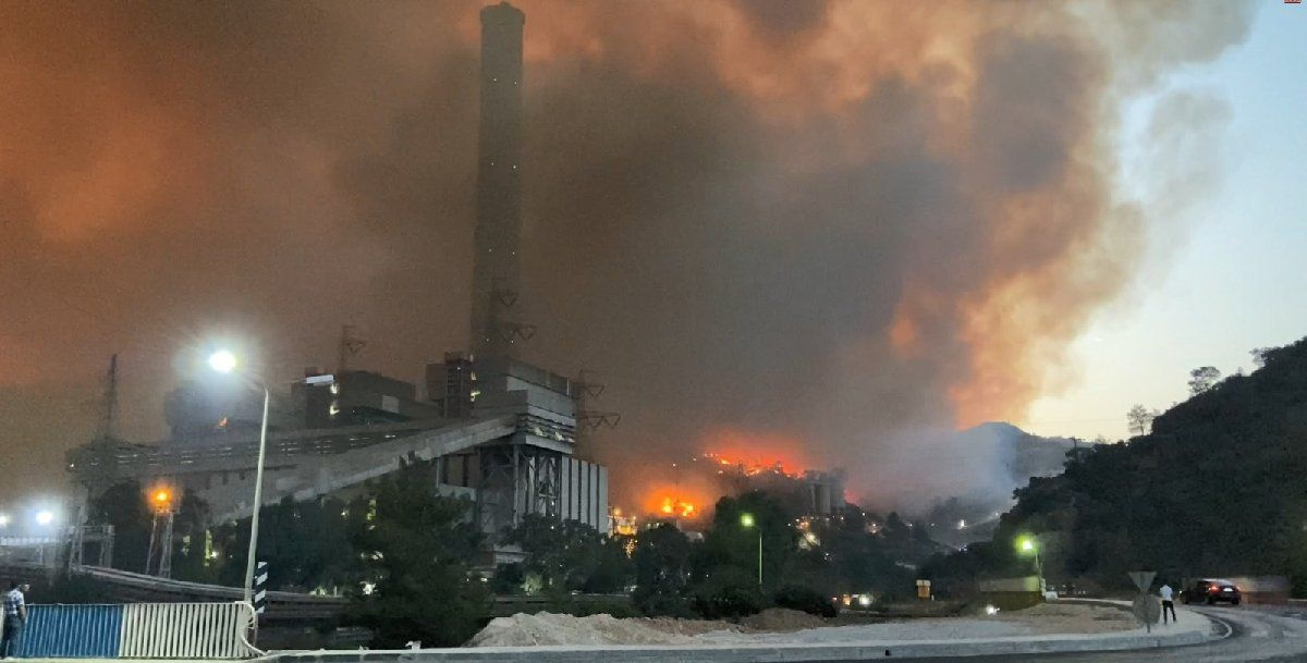Milas Kemerköy Termik Santral yangını kabus gecesinde ünlülerden sosyal medyada isyan