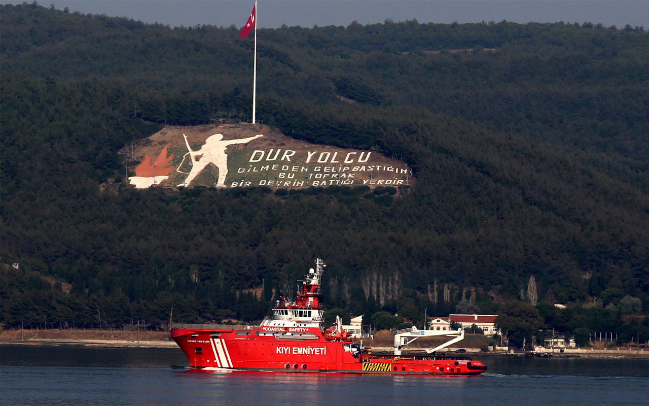Türkiye'nin ilk acil müdahale gemisi Muğla yolunda