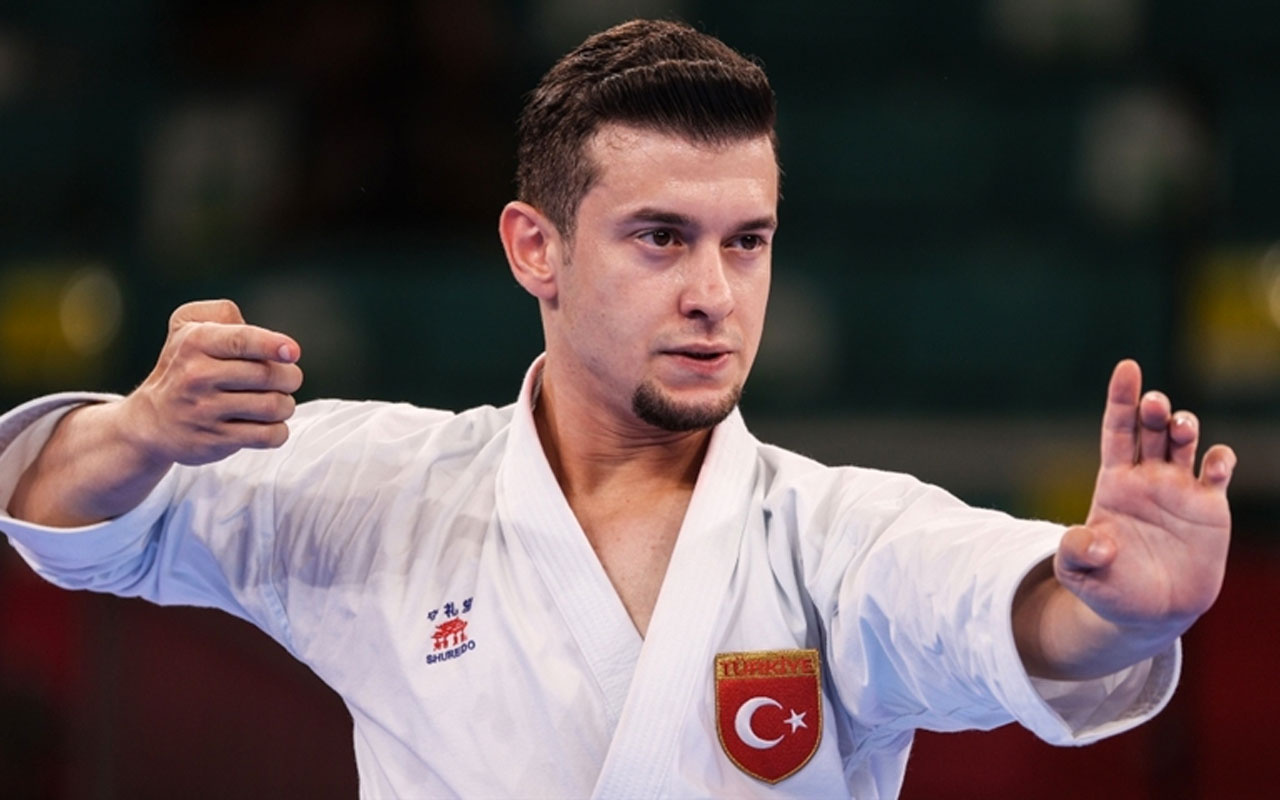 Karatede erkekler katada Ali Sofuoğlu bronz madalya kazandı