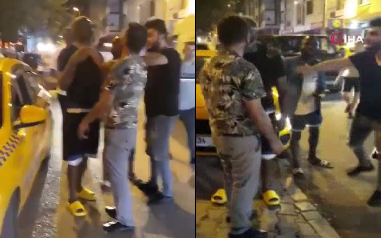 İstanbul'da Fransız turist dolandırıldığını fark etti! Dakikalarca taksiciyle tartıştı