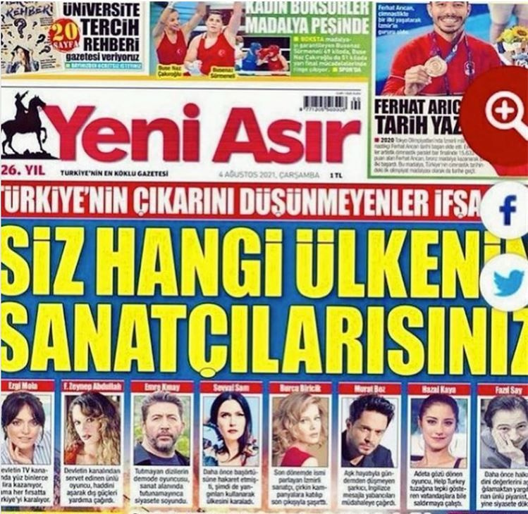 Gülben Ergen Yeni Asır'ın 'Help Turkey diyen sanatçılar' manşetine çok kızdı!